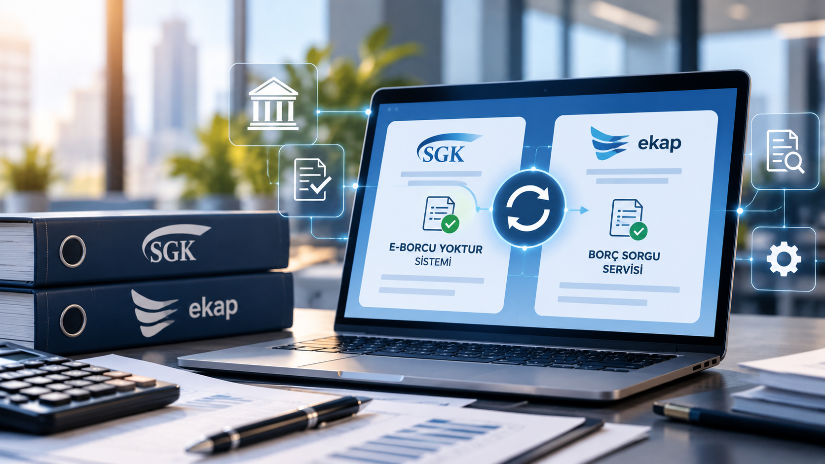 SSI E-BORCU YOKTUR SYSTEM AND EKAP DEBT INQUIRY SERVICE UPDATED